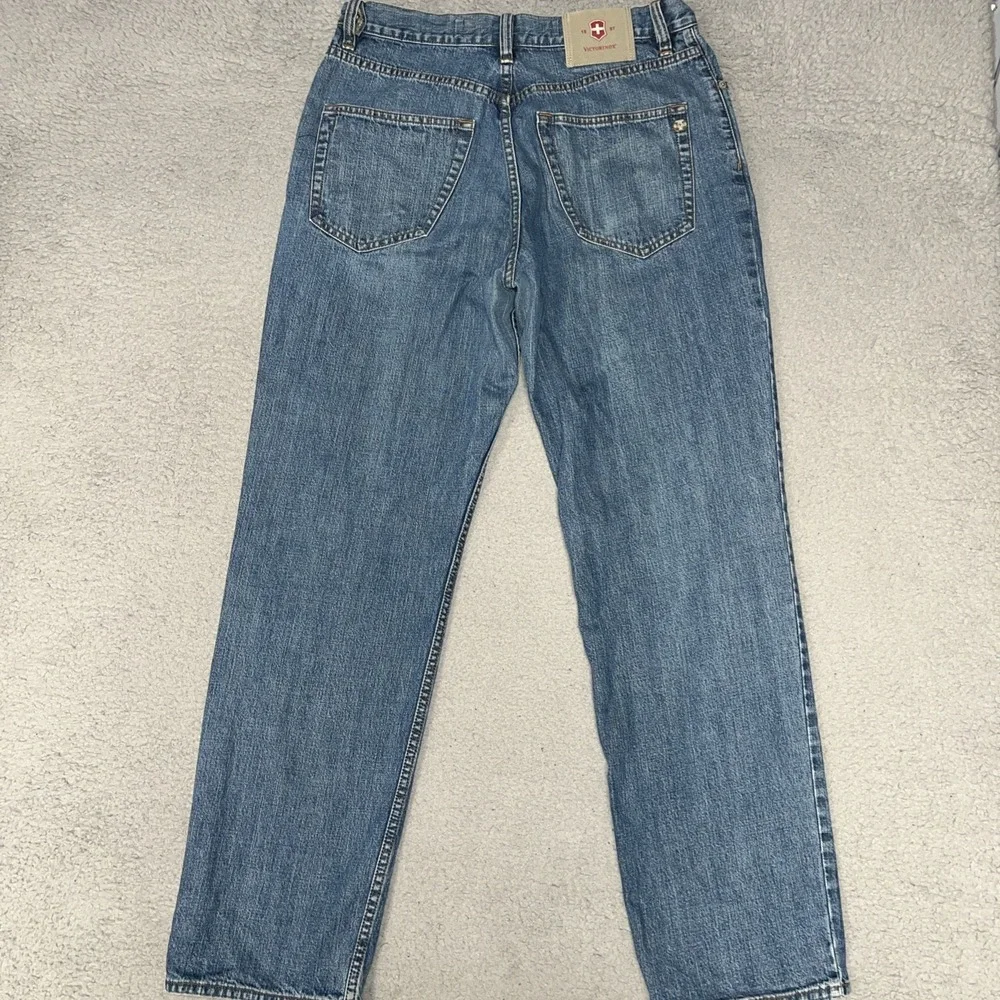 VTG Swiss Army Victorinox 01 Jeans Men's 32x32 (30x30) Blue Denim Relaxed Pants
